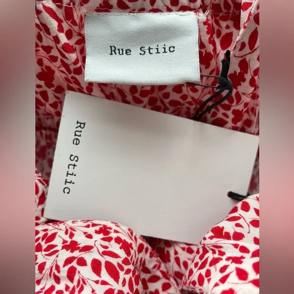 Rue Stiic Summer mini Baby Doll dress Cowgirl Coquette NWT
